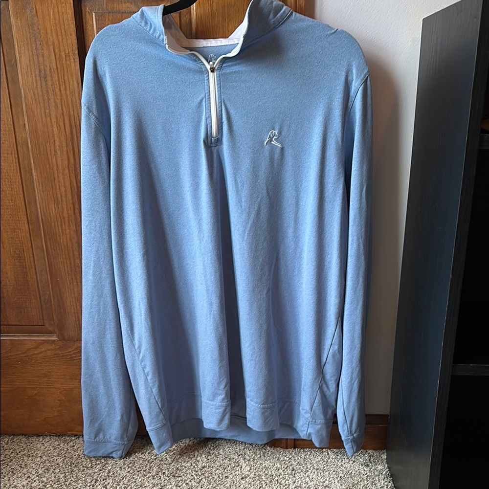 Rhoback Blue Men's Quarter Zip Golf